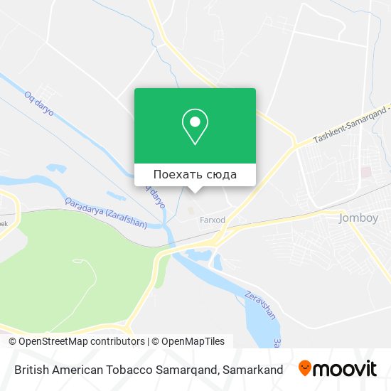 Карта British American Tobacco Samarqand