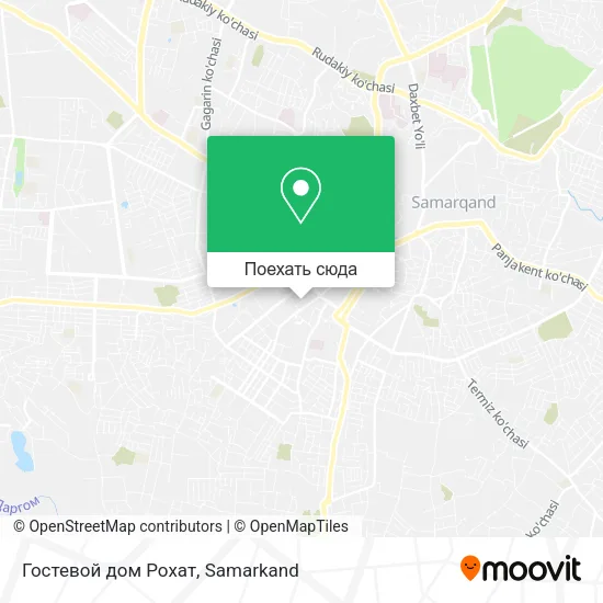 Карта Гостевой дом Рохат