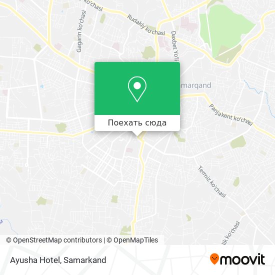 Карта Ayusha Hotel