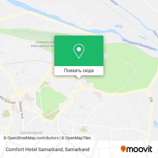 Карта Comfort Hotel Samarkand