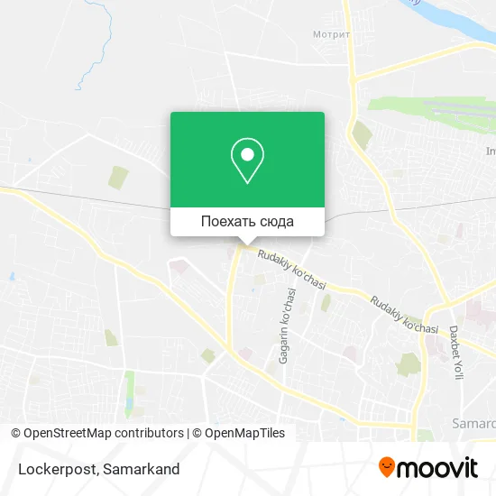 Карта Lockerpost
