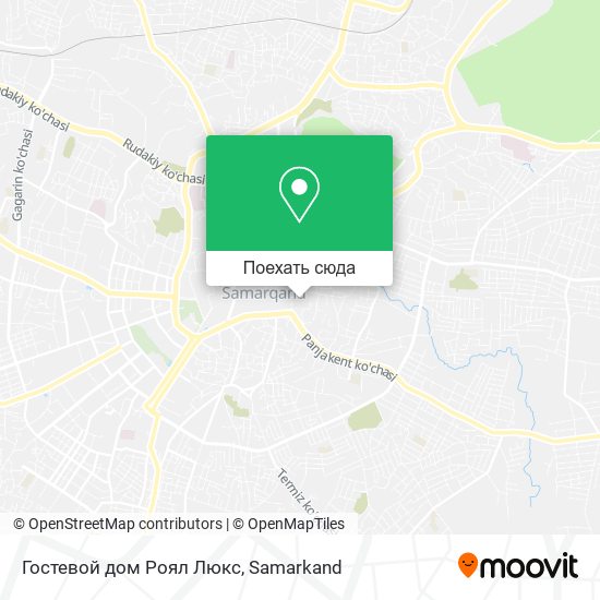 Карта Гостевой дом Роял Люкс