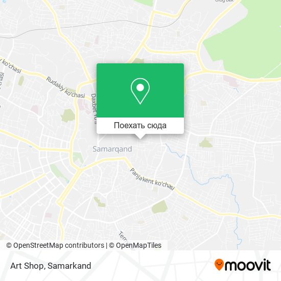 Карта Art Shop