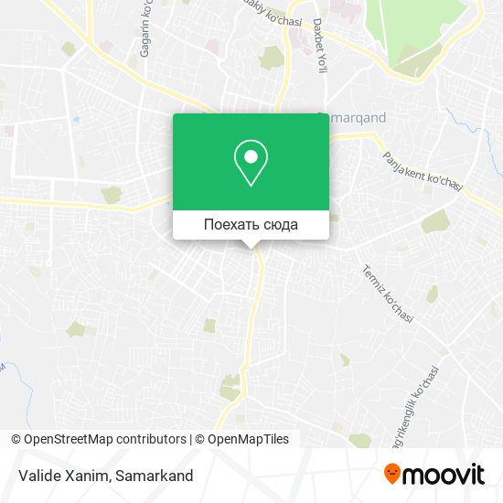 Карта Valide Xanim