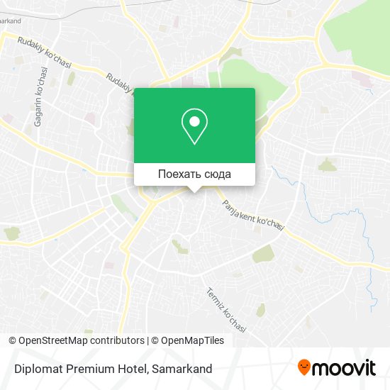 Карта Diplomat Premium Hotel