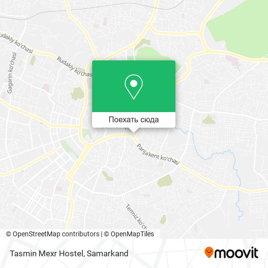 Карта Tasmin Mexr Hostel