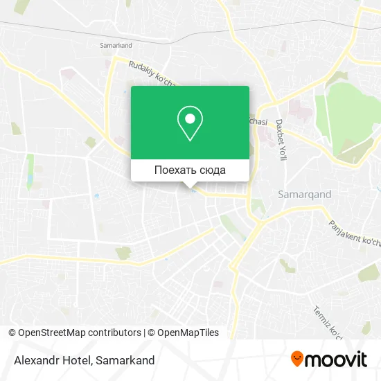 Карта Alexandr Hotel