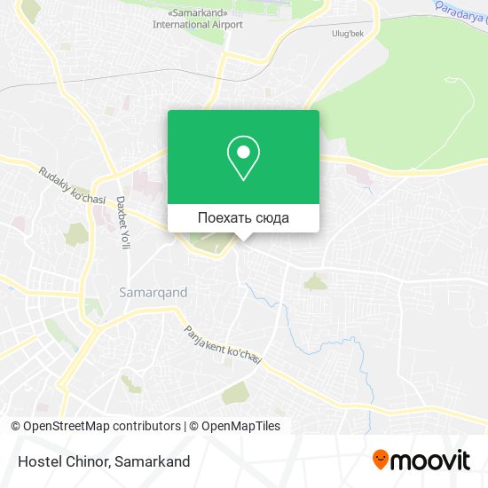 Карта Hostel Chinor