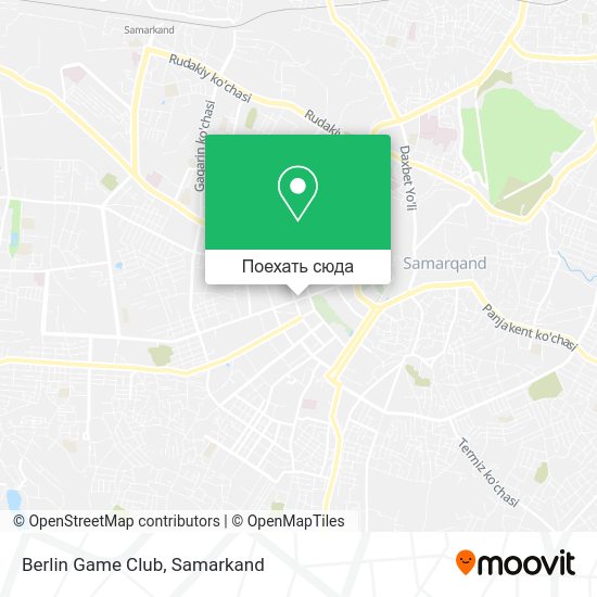 Карта Berlin Game Club