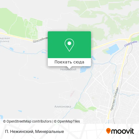 Карта П. Нежинский