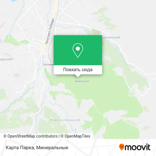 Карта Карта Парка