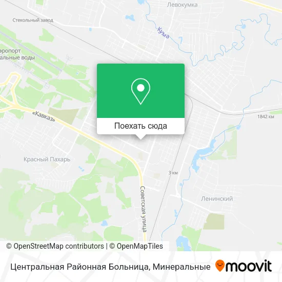 Карта Центральная Районная Больница