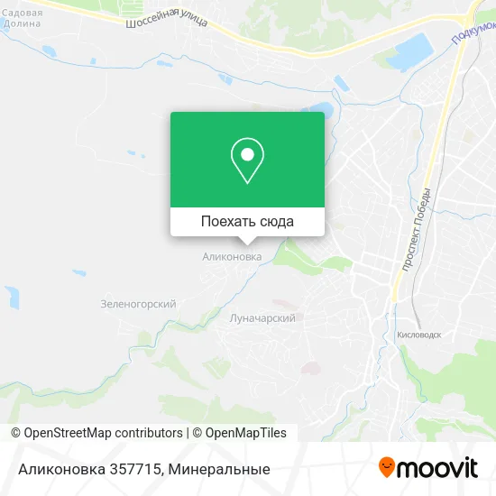 Карта Аликоновка 357715