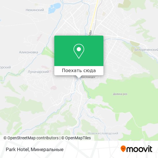 Карта Park Hotel