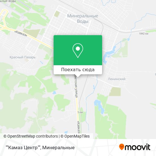 Карта ""Камаз Центр""