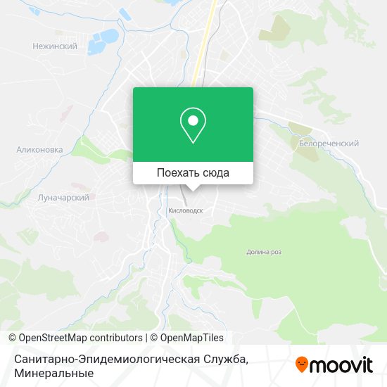 Карта Санитарно-Эпидемиологическая Служба