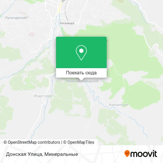 Карта Донская Улица