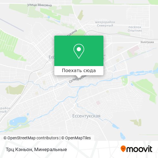 Карта Трц Кэньон