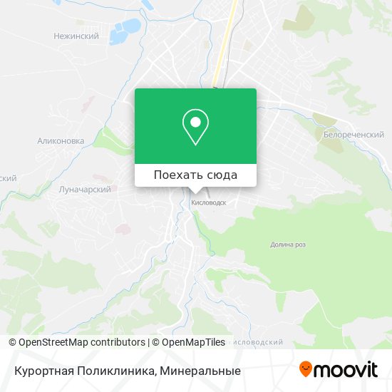 Карта Курортная Поликлиника