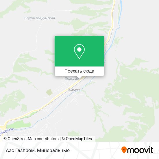 Карта Азс Газпром