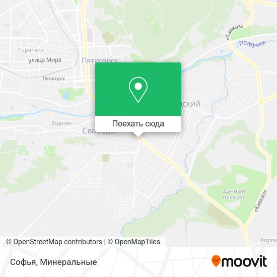 Карта Софья