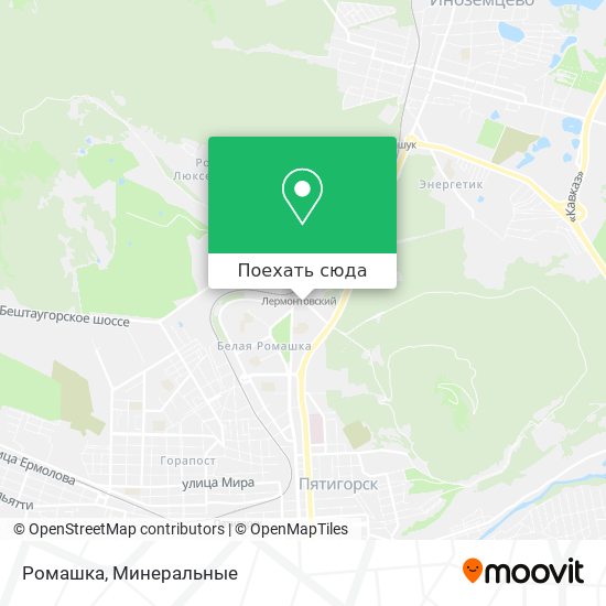 Карта Ромашка