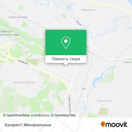 Карта Бухарест