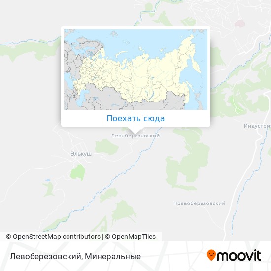 Карта Левоберезовский