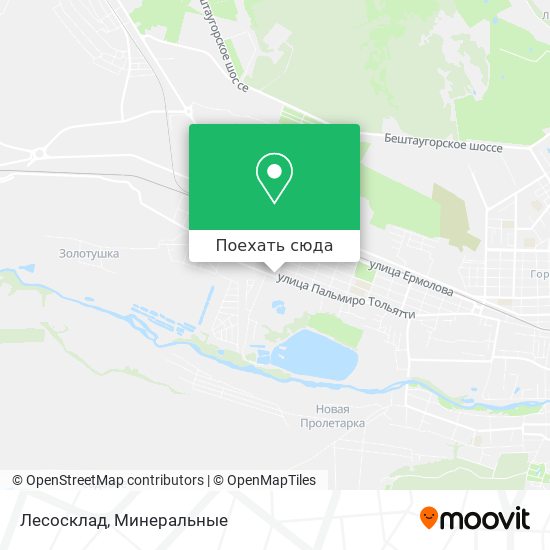 Карта Лесосклад