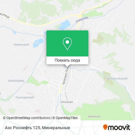 Карта Азс Роснефть 125