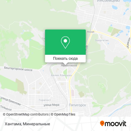 Карта Хантама