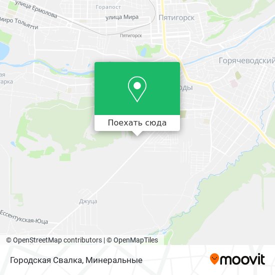 Карта Городская Свалка