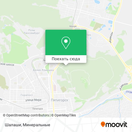 Карта Шалаши