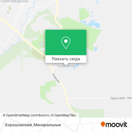 Карта Хорошовский
