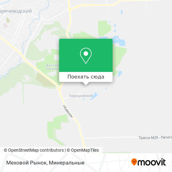 Карта Меховой Рынок