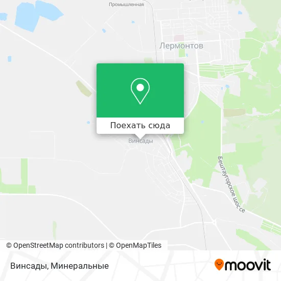 Карта Винсады