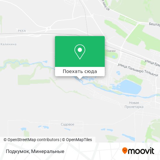 Карта Подкумок