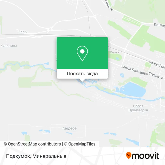 Карта Подкумок