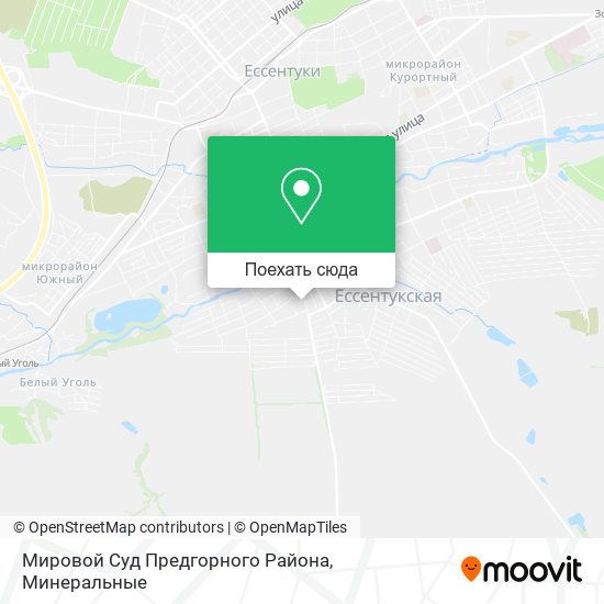 Карта Мировой Суд Предгорного Района