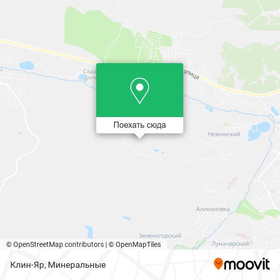Карта Клин-Яр