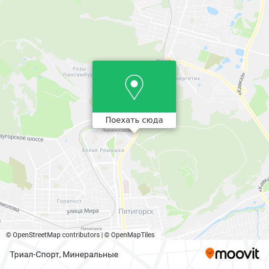 Карта Триал-Спорт