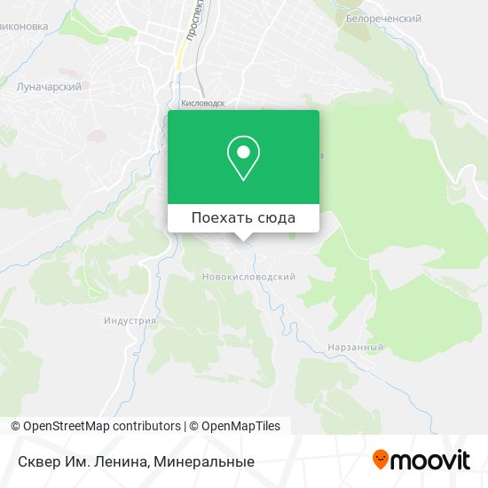 Карта Сквер Им. Ленина