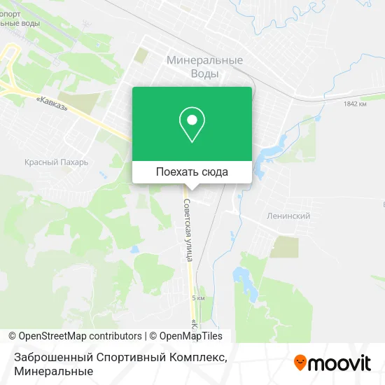 Карта Заброшенный Спортивный Комплекс