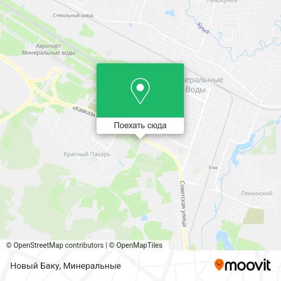 Карта Новый Баку