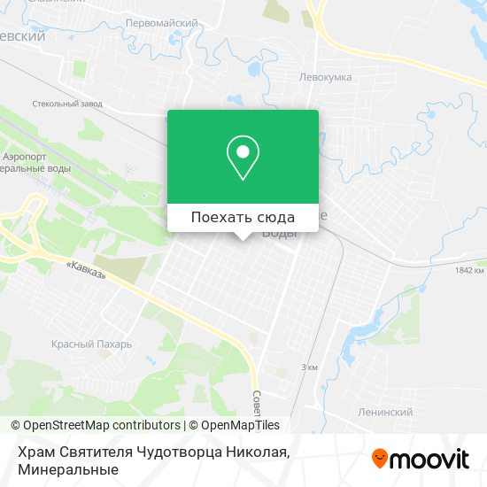 Карта Храм Святителя Чудотворца Николая