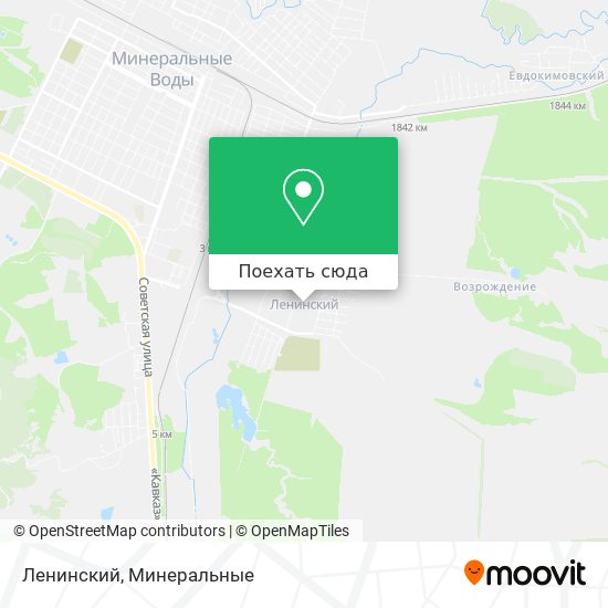Карта Ленинский