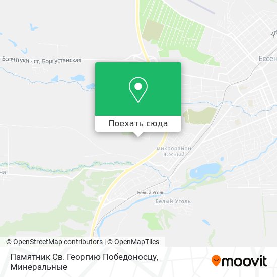 Карта Памятник Св. Георгию Победоносцу