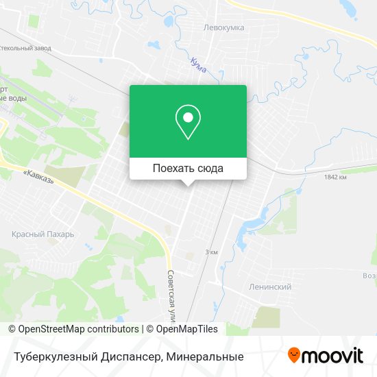 Карта Туберкулезный Диспансер