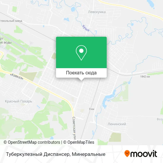 Карта Туберкулезный Диспансер