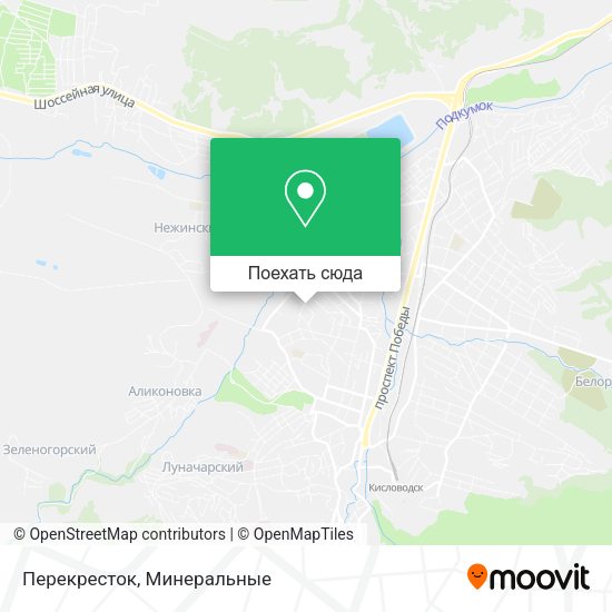 Карта Перекресток